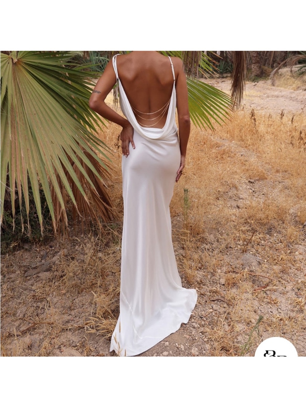 Rat & Boa White Maxi Dress